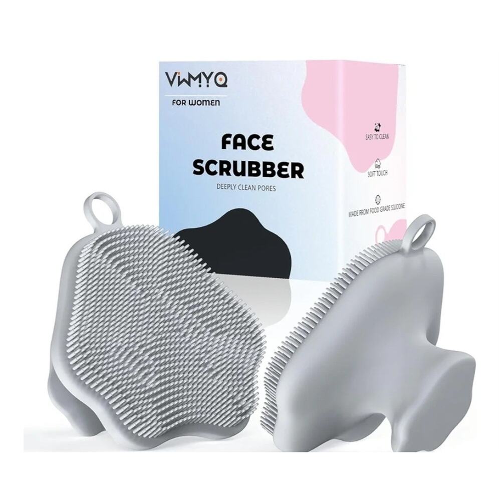 9447 Face Scrubber for Men And Women Facial Cleansing Brush Silicone Face Wash